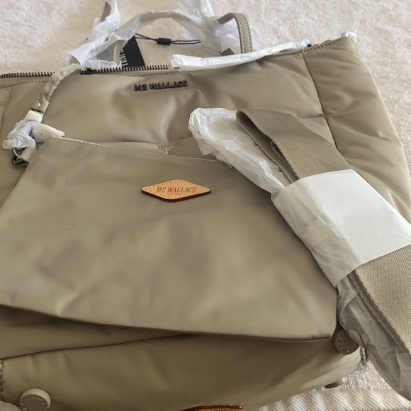 Mz Wallace Bowery Quatro Tote Small in Atmosphere - Picture 7 of 8